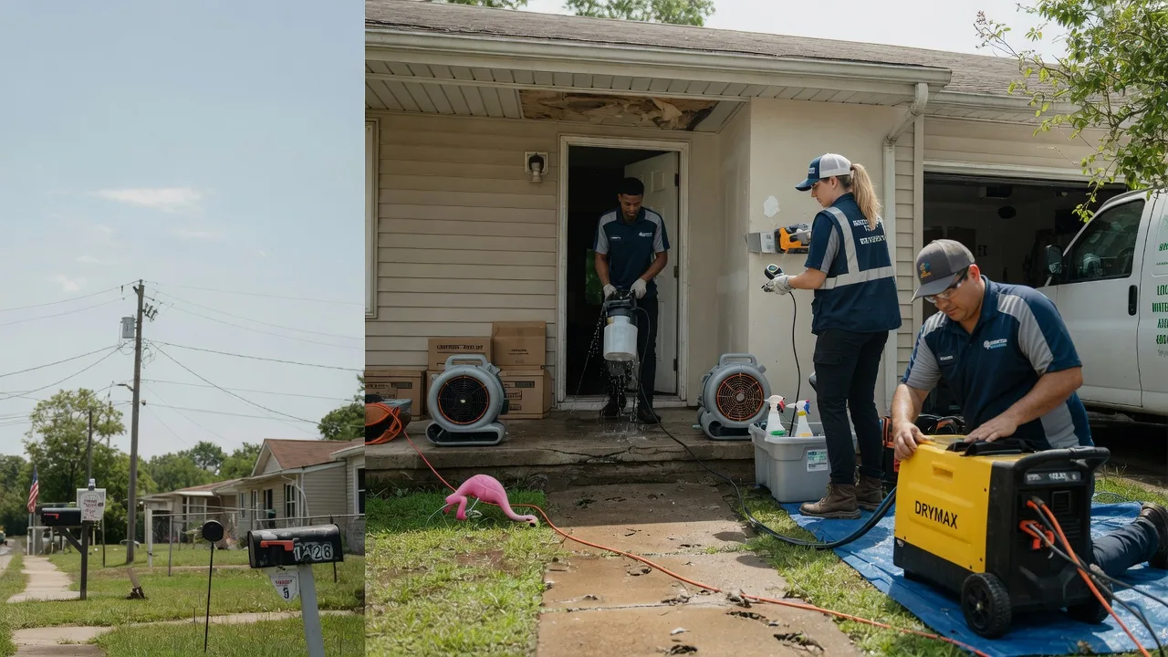 Storm Damage Water Removal in Mansfield, OH near me
